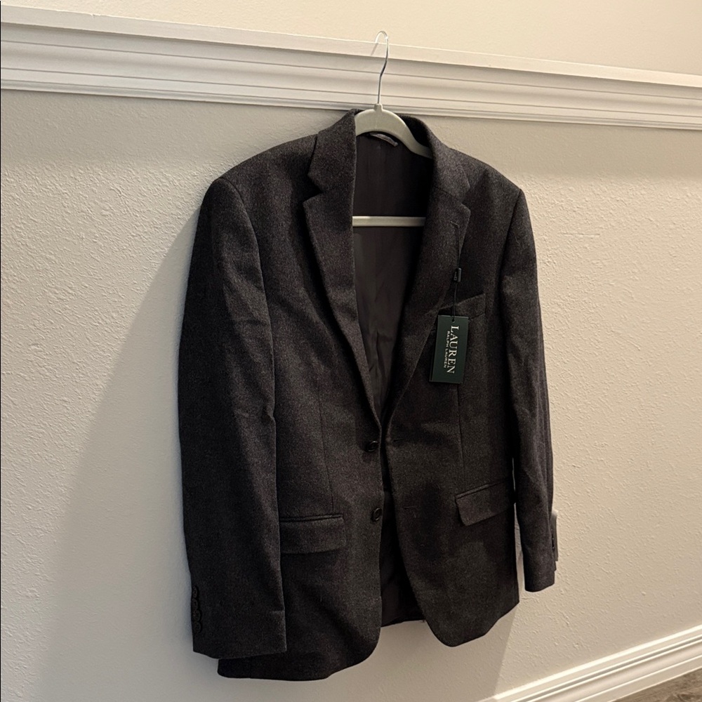 Ralph Lauren Blue Label Charcoal Blazer